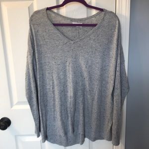 Lou & Grey gray tunic sweater